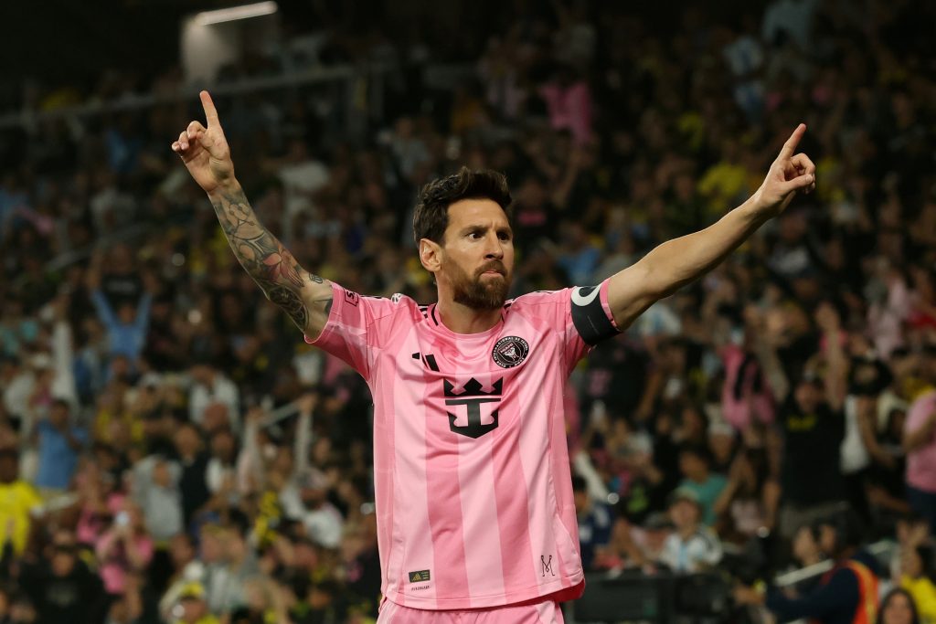 Barcelona pay tribute to Lionel Messi after stunning free-kick goal for Inter Miami