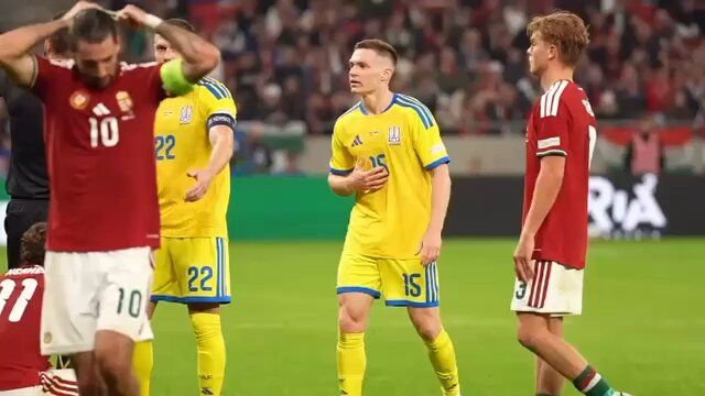 Watch: Liverpool duo Dominik Szoboszlai and Milos Kerkez involved in huge stoppage-time brawl for Hungary
