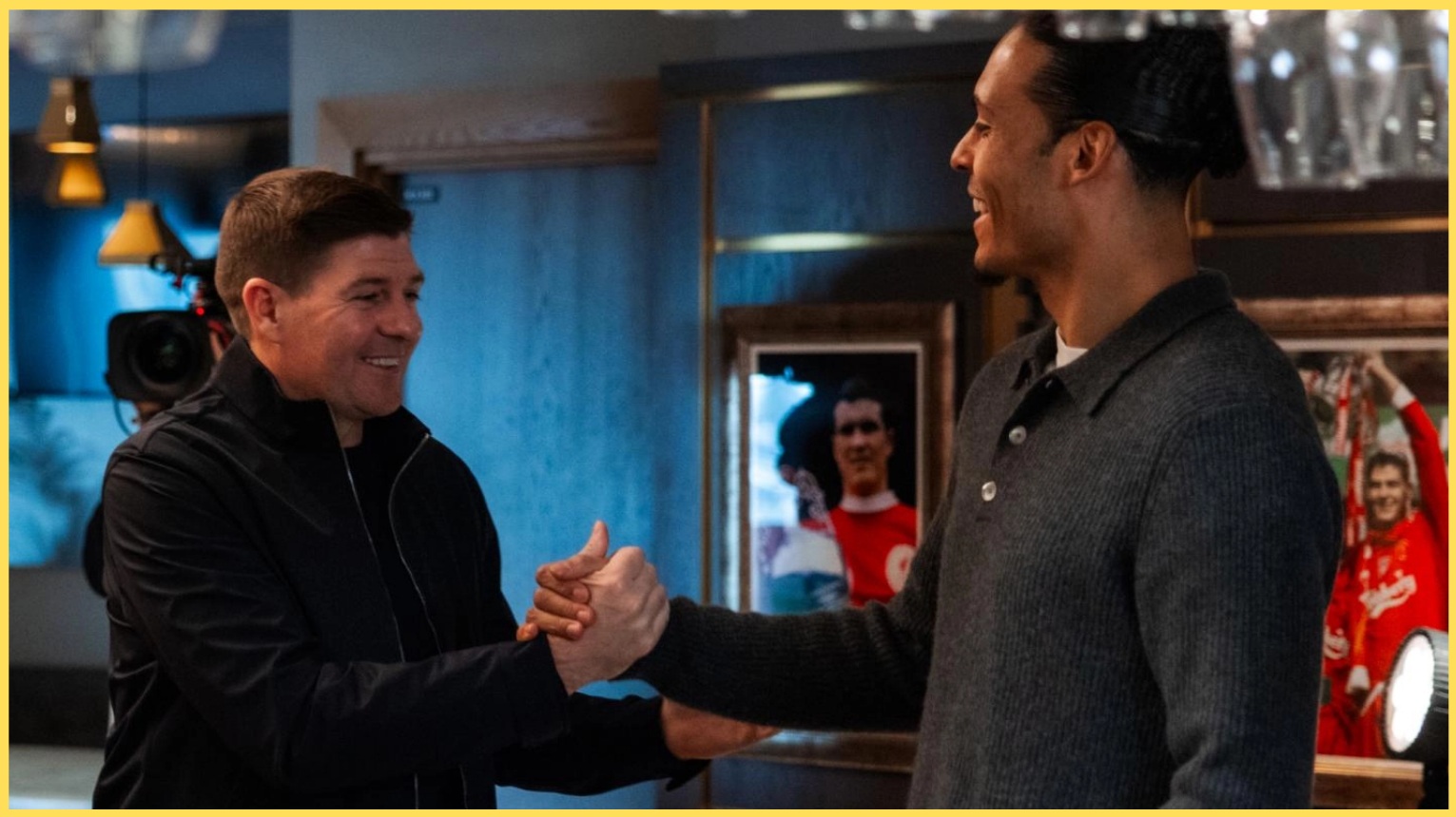 Steven Gerrard reveals what he told Virgil van Dijk before Dutchman’s historic Liverpool transfer