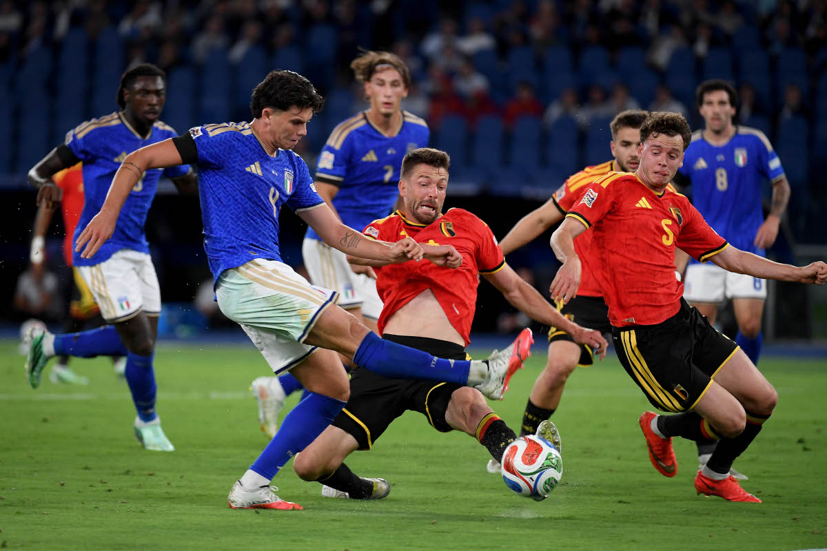 Why Mancini left Romano on for 90 minutes for Italy against Belgium