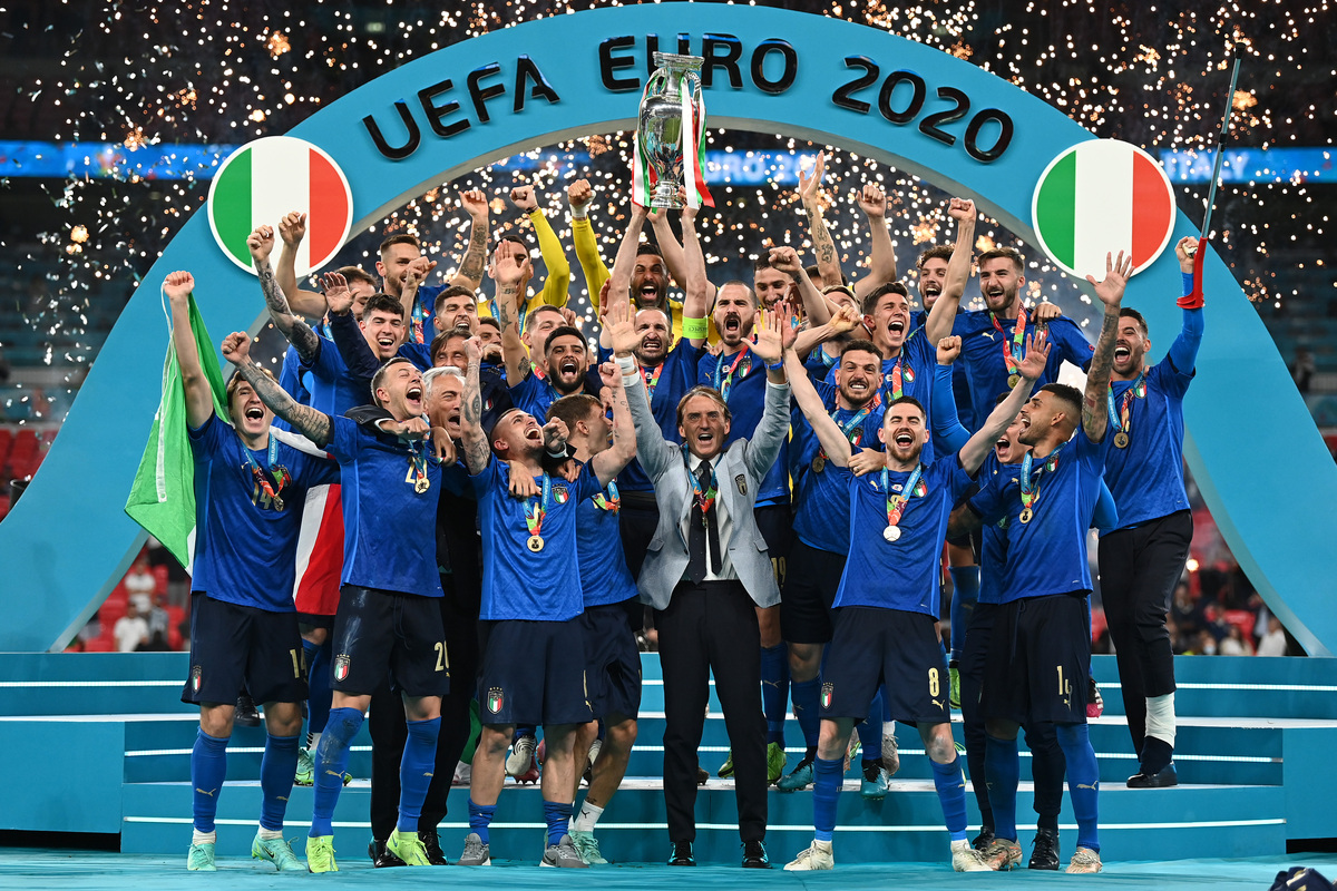Mancini: ‘Nobody would bet a penny on Italy in 2018, we won without big names’