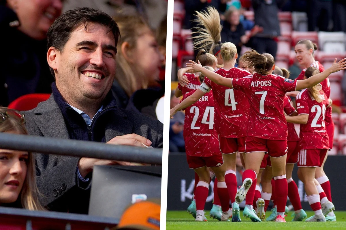 Andoni Iraola praised as he watches Liverpool Women make history at Anfield