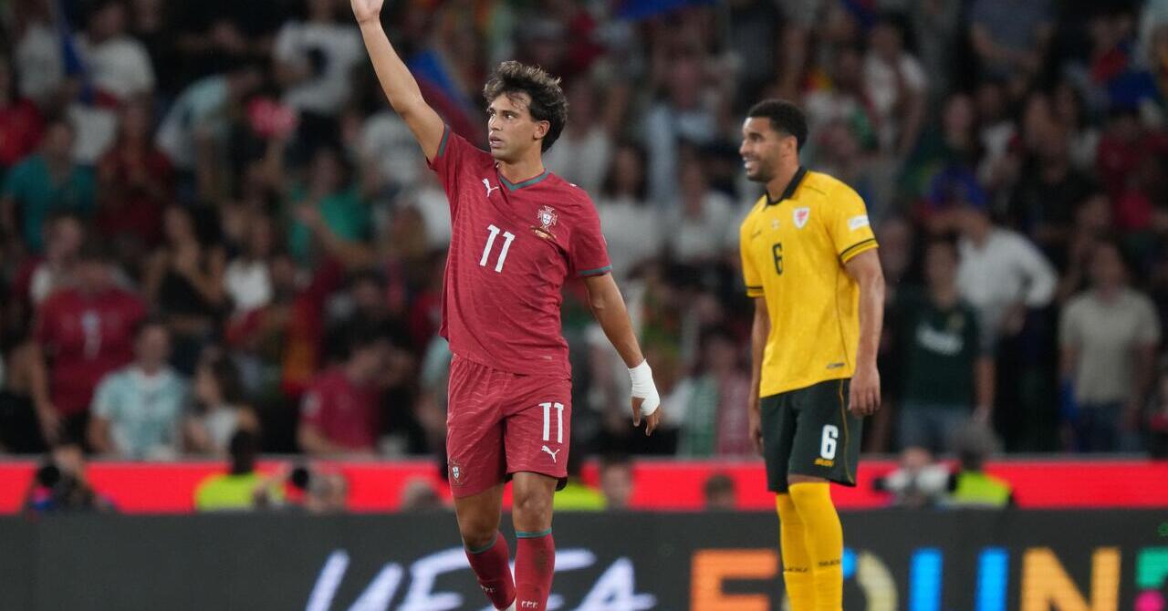 WATCH: Joao Felix long-range strike opens scoring for Portugal against Norway
